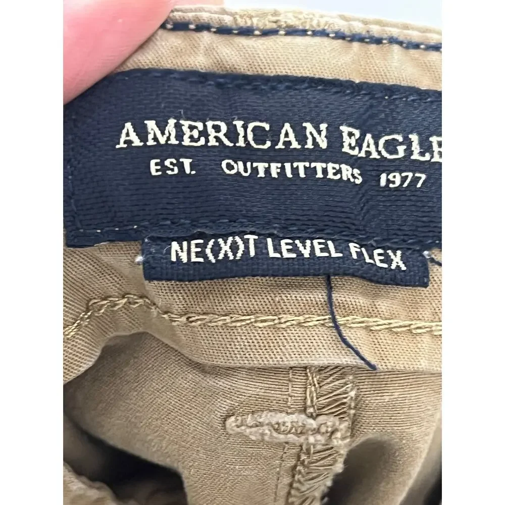 AE Khaki Tan Shorts 34
